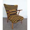 Danish Oak & Teak Leaning Chair